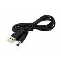 Кабели - USB-А (male) - DC (male)